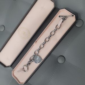 Juicy Couture silver tone bracelet